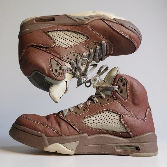 Nike Air Jordan 5 Retro Burgundy 2023 Mens Multi Size 9.5 - Picture 1 of 8